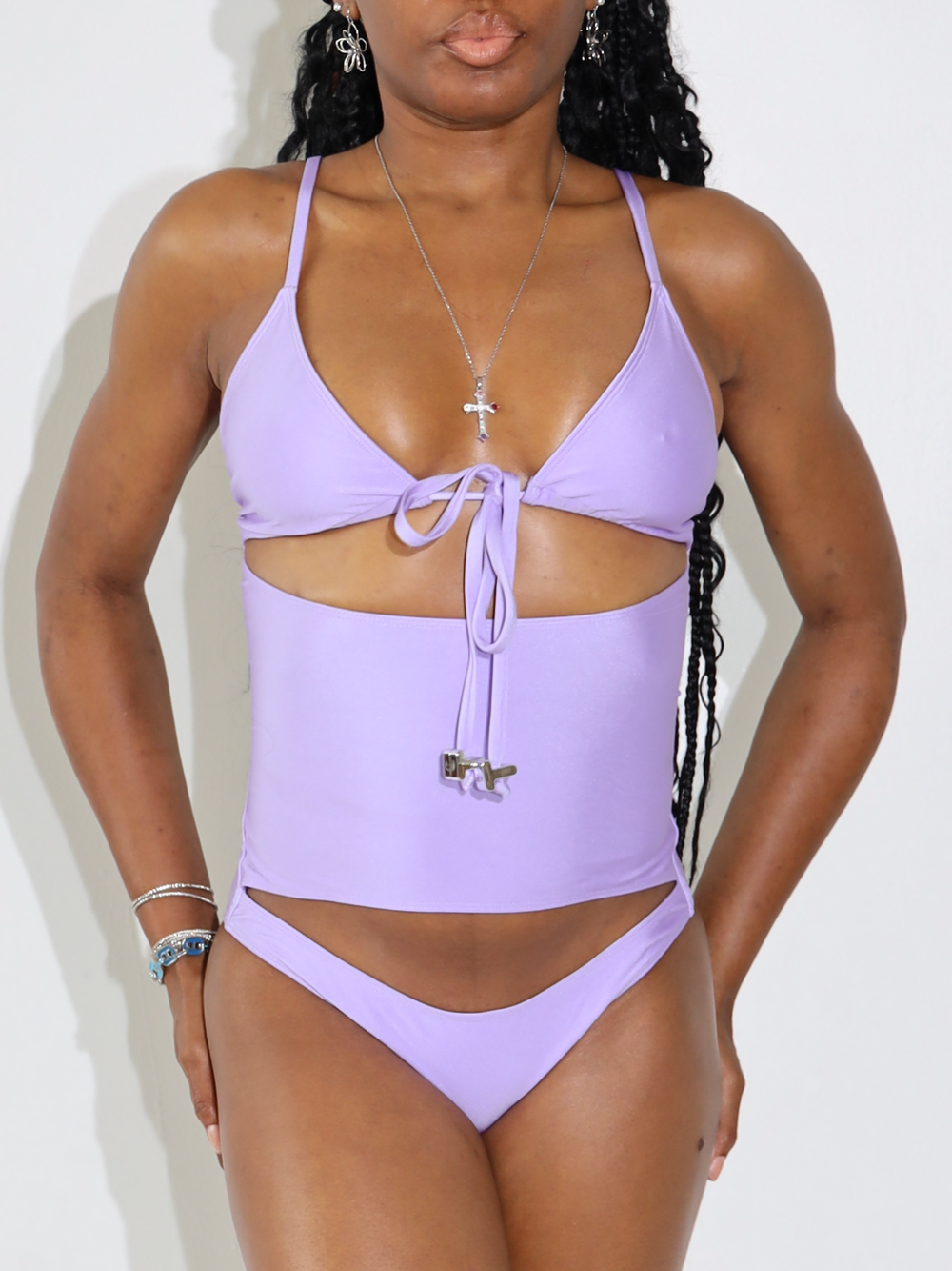 Corset Kini- Lilac
